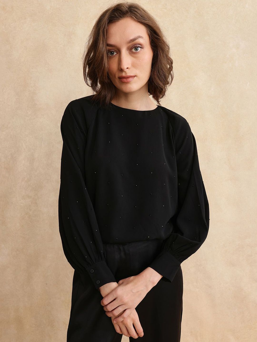 Rareism Women Boat Neck Top