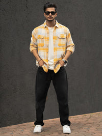 Powerlook  Checked Casual Shirt