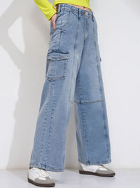 Tokyo Talkies Women Cargo Jeans