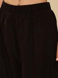 Berrylush Sweetheart Neck Crop Top With Palazzo