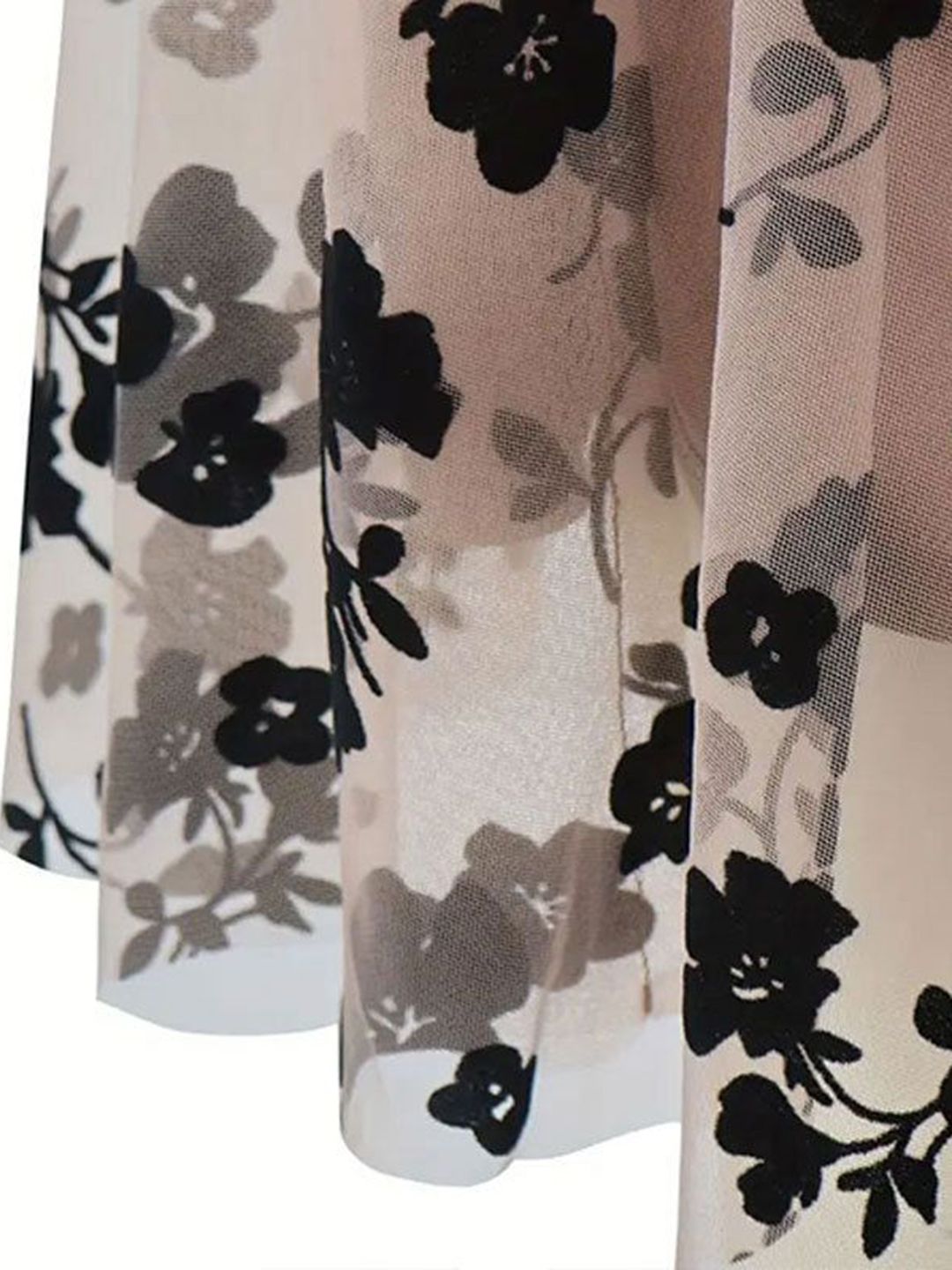 DressBerry Printed Flared Mini Skirt