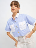 SASSAFRAS Women Striped Casual Shirt