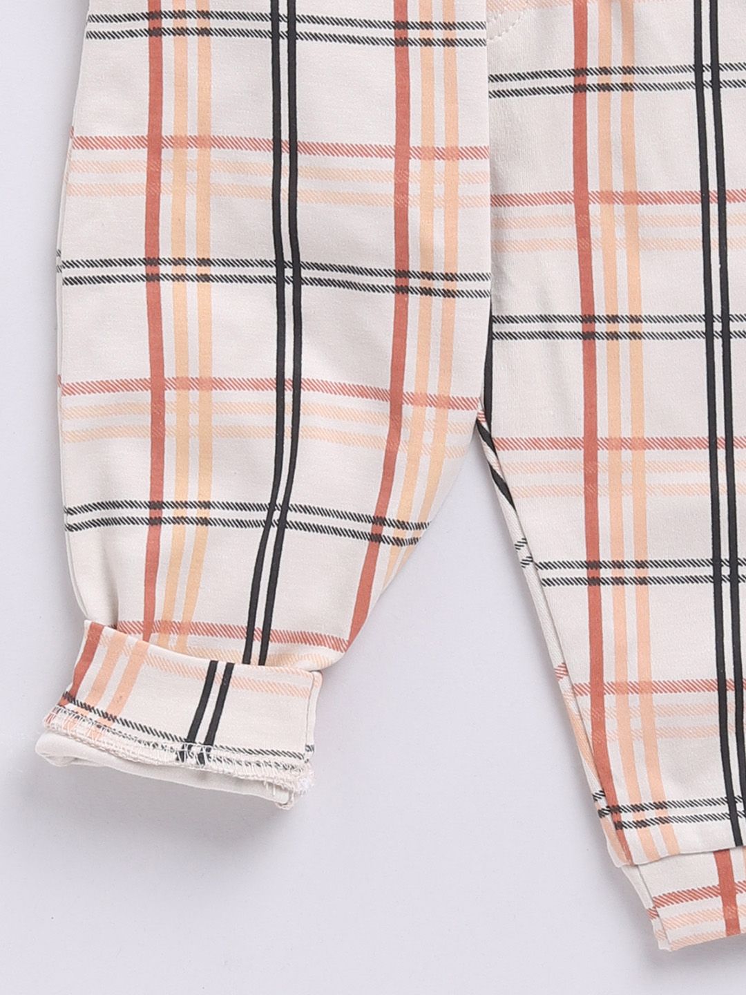 Moms Love Boys Checked Shirt with Trousers