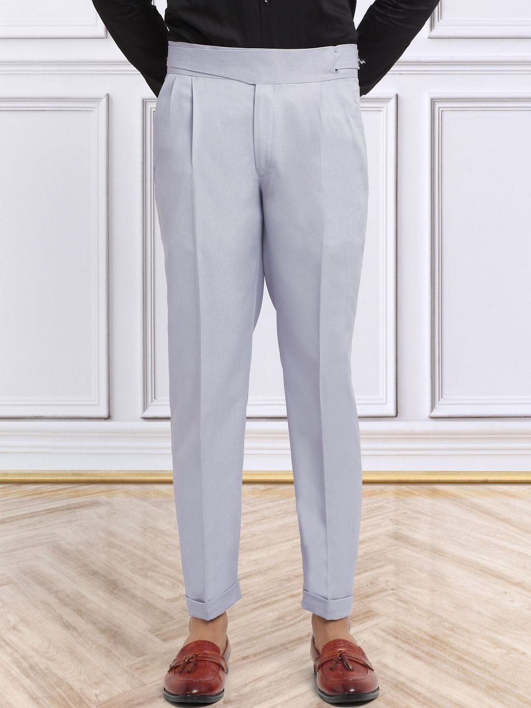 Moda Rapido Men Slim Fit Easy Wash Trousers