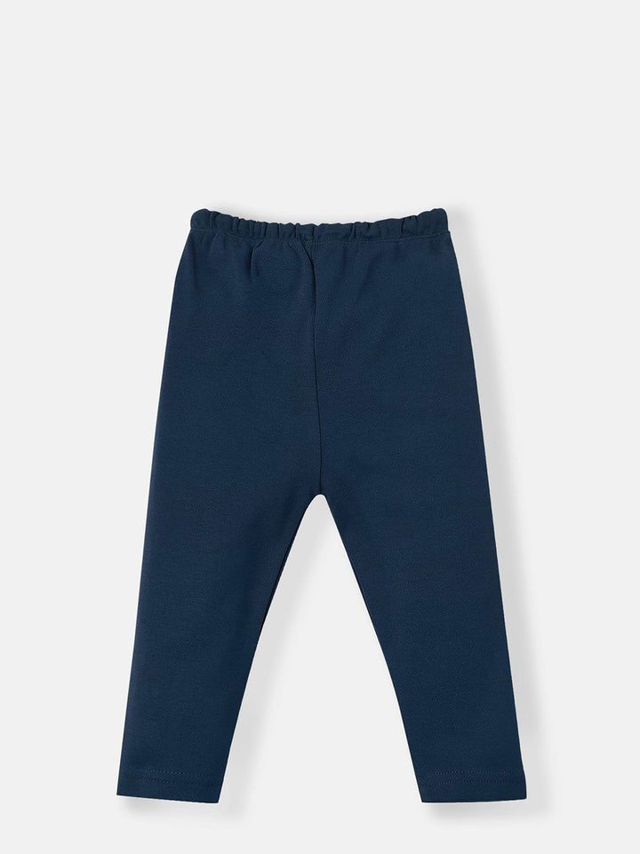 Nauti Nati Boys Printed Round Neck Pure Cotton T-shirt With Joggers