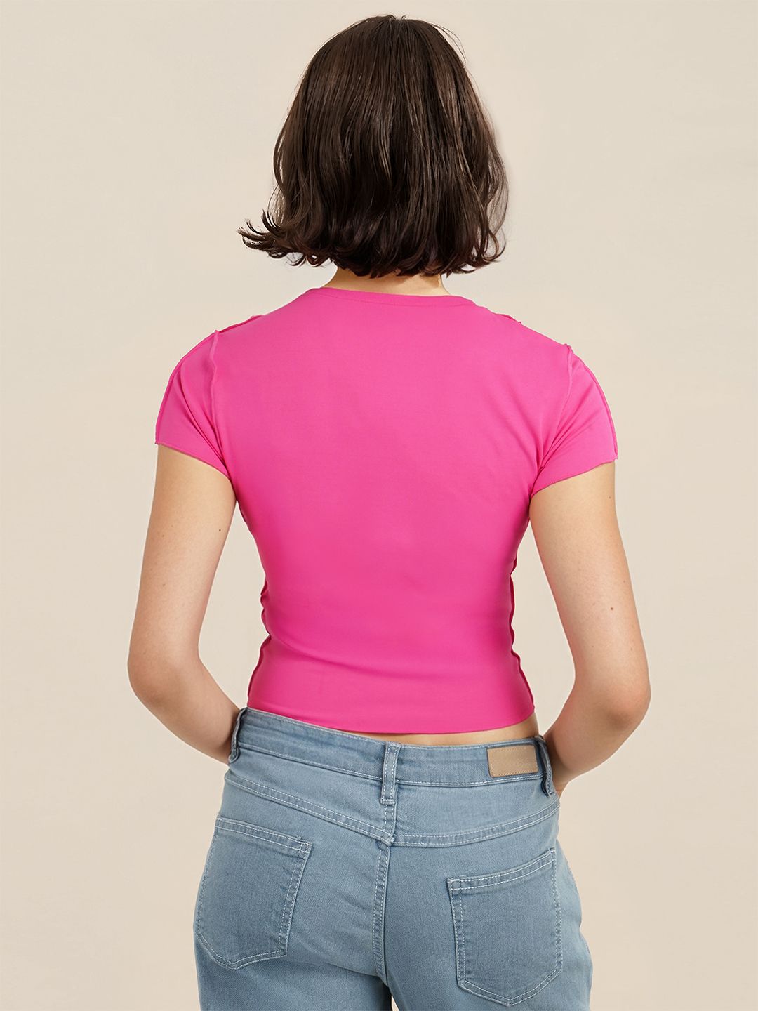 DressBerry Corset Style Crop Top