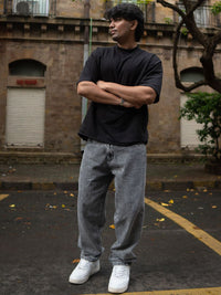 Powerlook Men Slash Knee Jeans