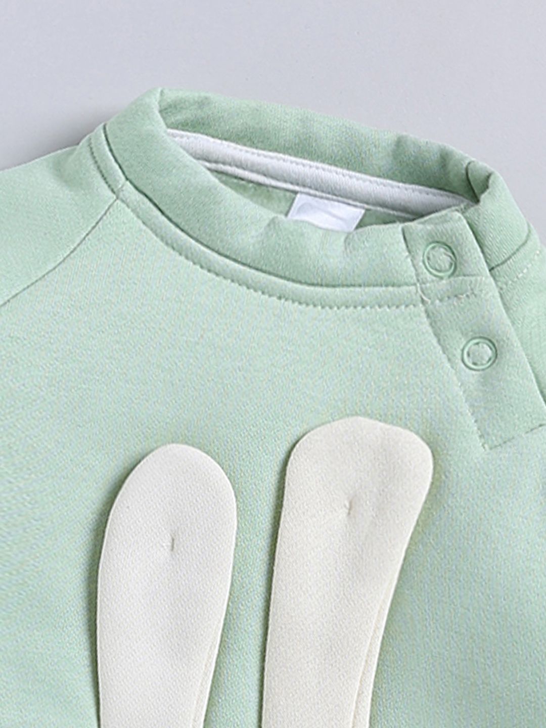 Moms Love Infant Boys Colourblocked Embroidered Sweatshirt