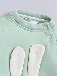 Moms Love Infant Boys Colourblocked Embroidered Sweatshirt