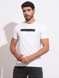 Being Human Men Brand Logo Printed Slim Fit T-shirt