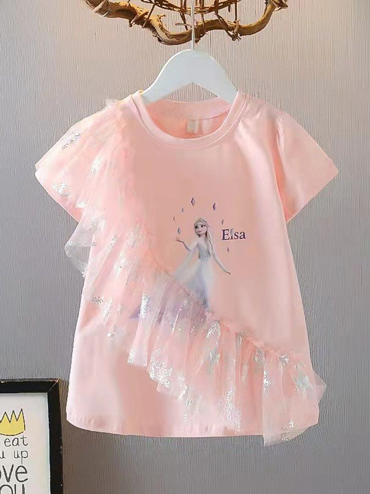 YK Print A-Line Dress