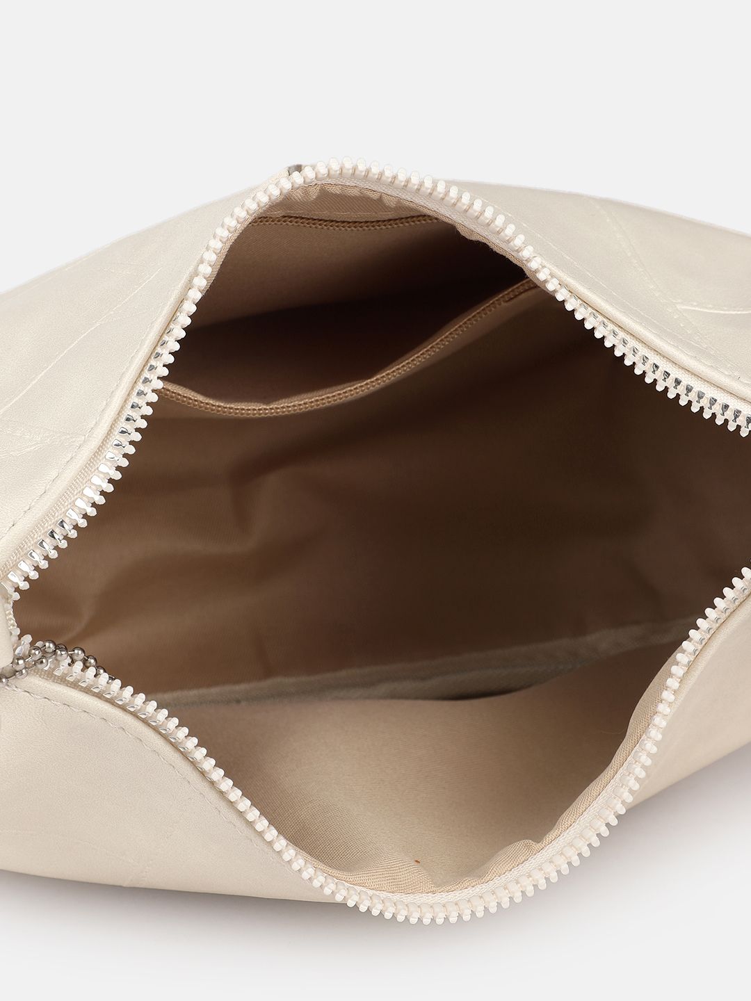 DressBerry Textured Half Moon Sling Bag