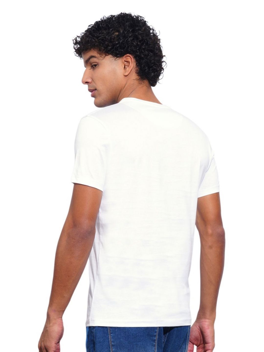 Being Human Men Solid Round Neck Cotton Slim Fit T-shirt