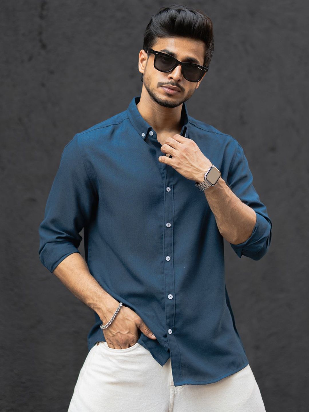 Powerlook Men Opaque Casual Shirt