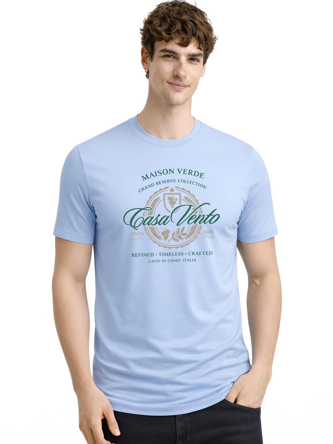 ADRO Men Printed T-shirt