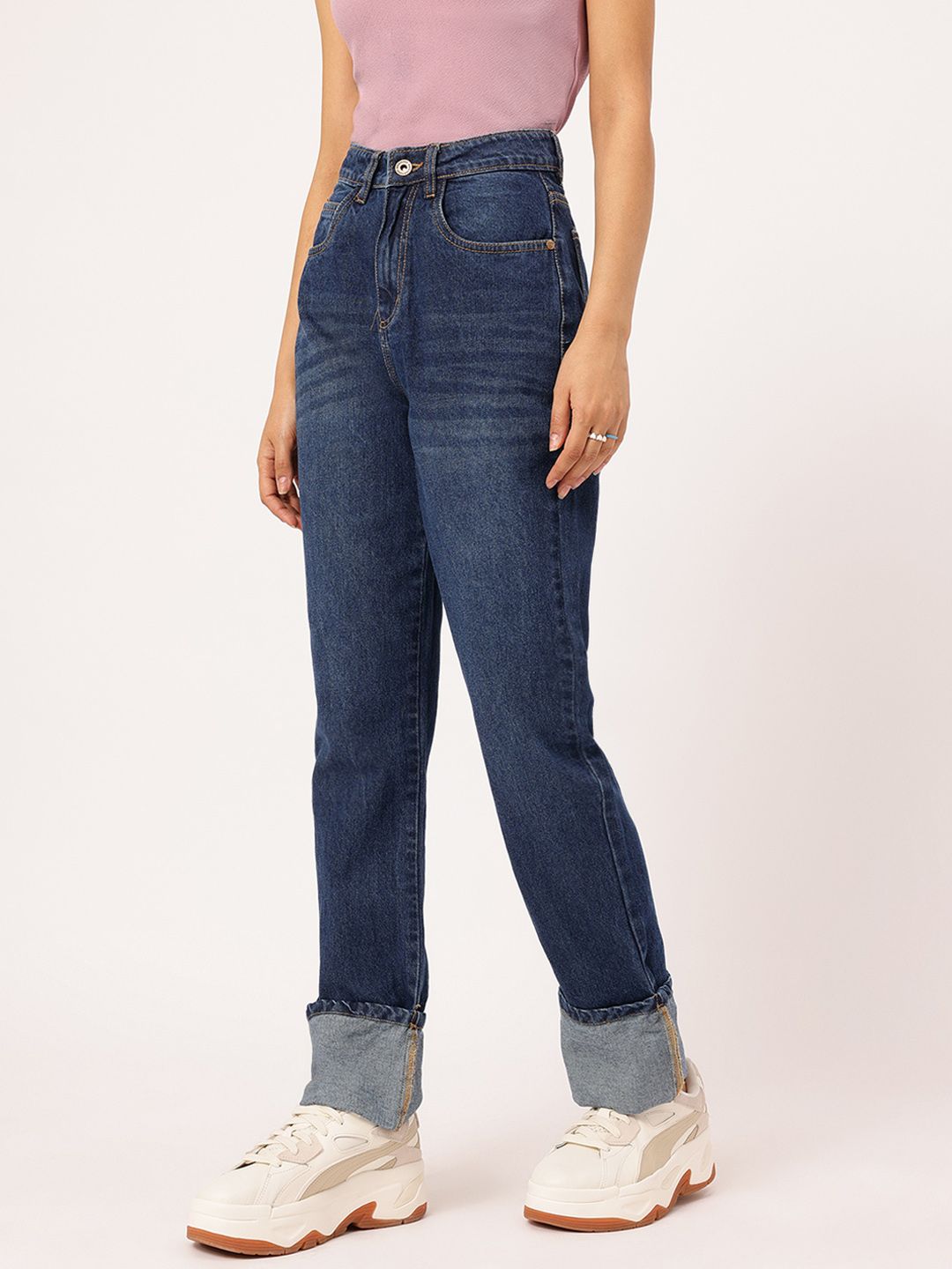 DressBerry Women Straight Fit Jeans