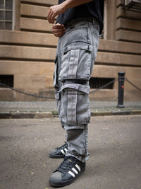 Powerlook Men Relaxed Fit Cargos Jeans