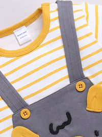 Moms Love Infant Boys Striped Pure Cotton Party Romper