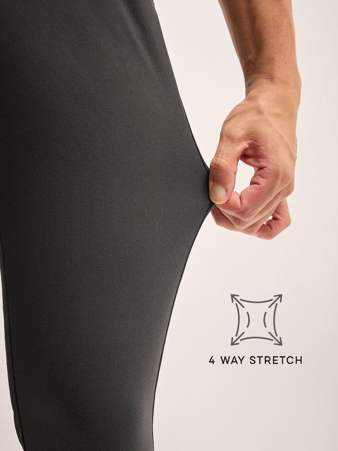 THE BEAR HOUSE Men Slim Fit Chinos Trousers