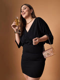 SASSAFRAS Curve Empire Dress