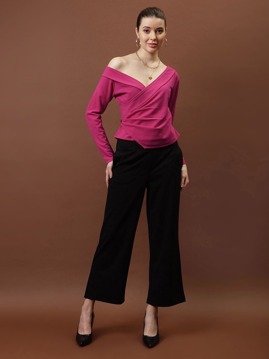 Athena Asymmetrical Neck Top