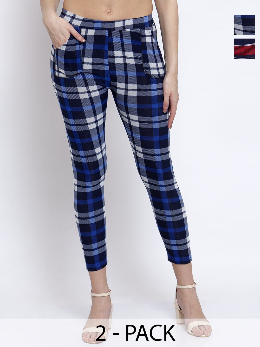 Pek KLOTTHE 2 Seluar Skinny Fit Berkotak