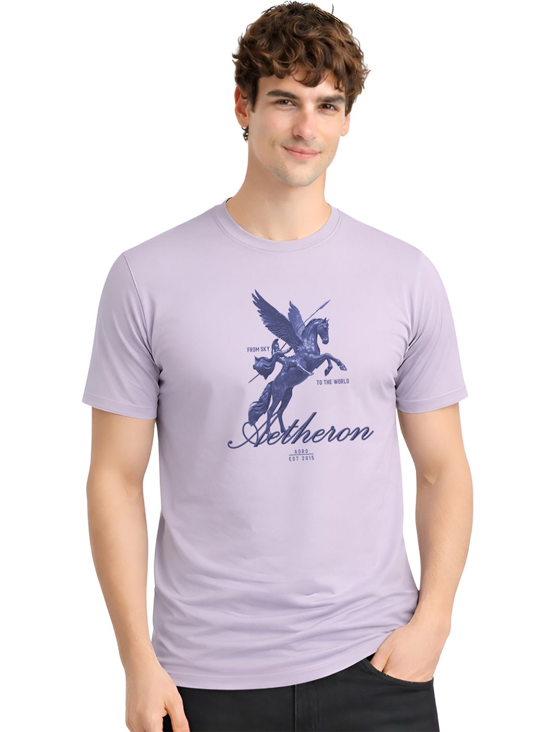 ADRO Men Printed T-shirt