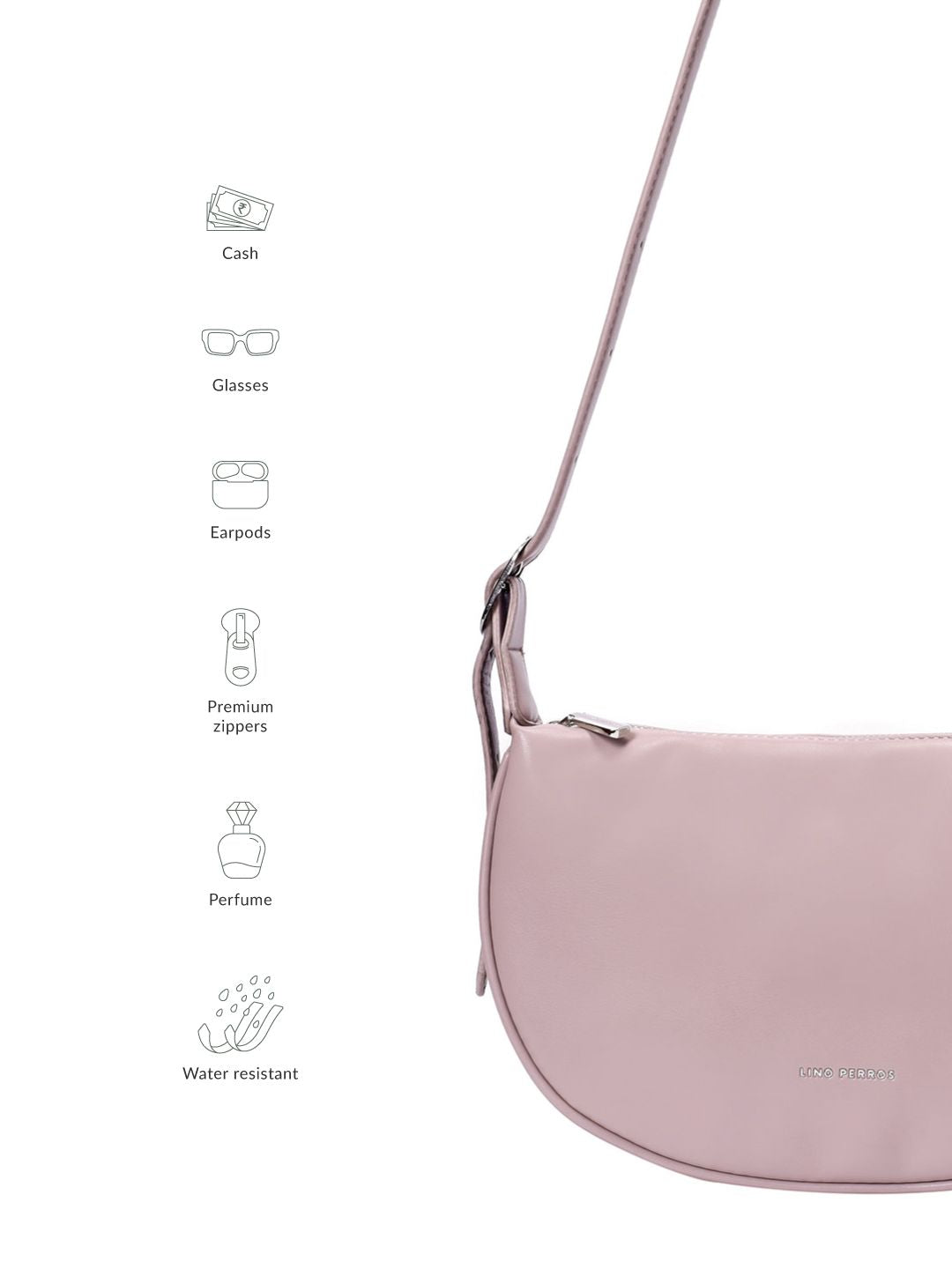 Lino Perros Structured Sling Bag