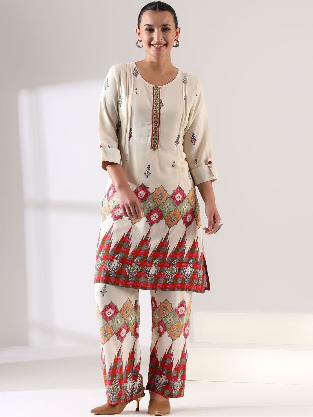 Mamicha Printed Tunic with Trousers