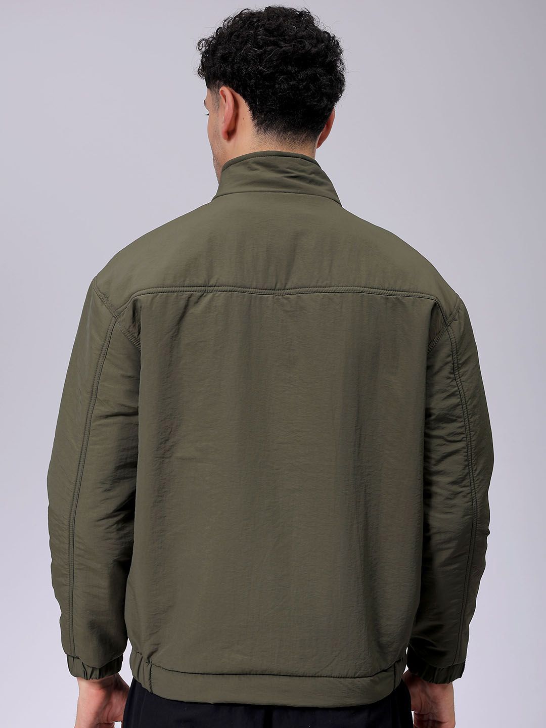 The Indian Garage Co Men Quilted Jacket