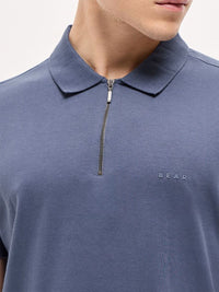 THE BEAR HOUSE Polo Collar Pure Cotton T-shirt