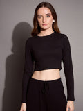 SASSAFRAS BASICS Cotton Crop Top