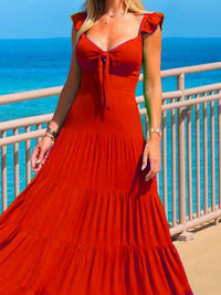 all about you V-Neck Maxi Dress