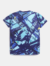 HRX by Hrithik Roshan Boys Typography Printed Rapid Dry T-shirt