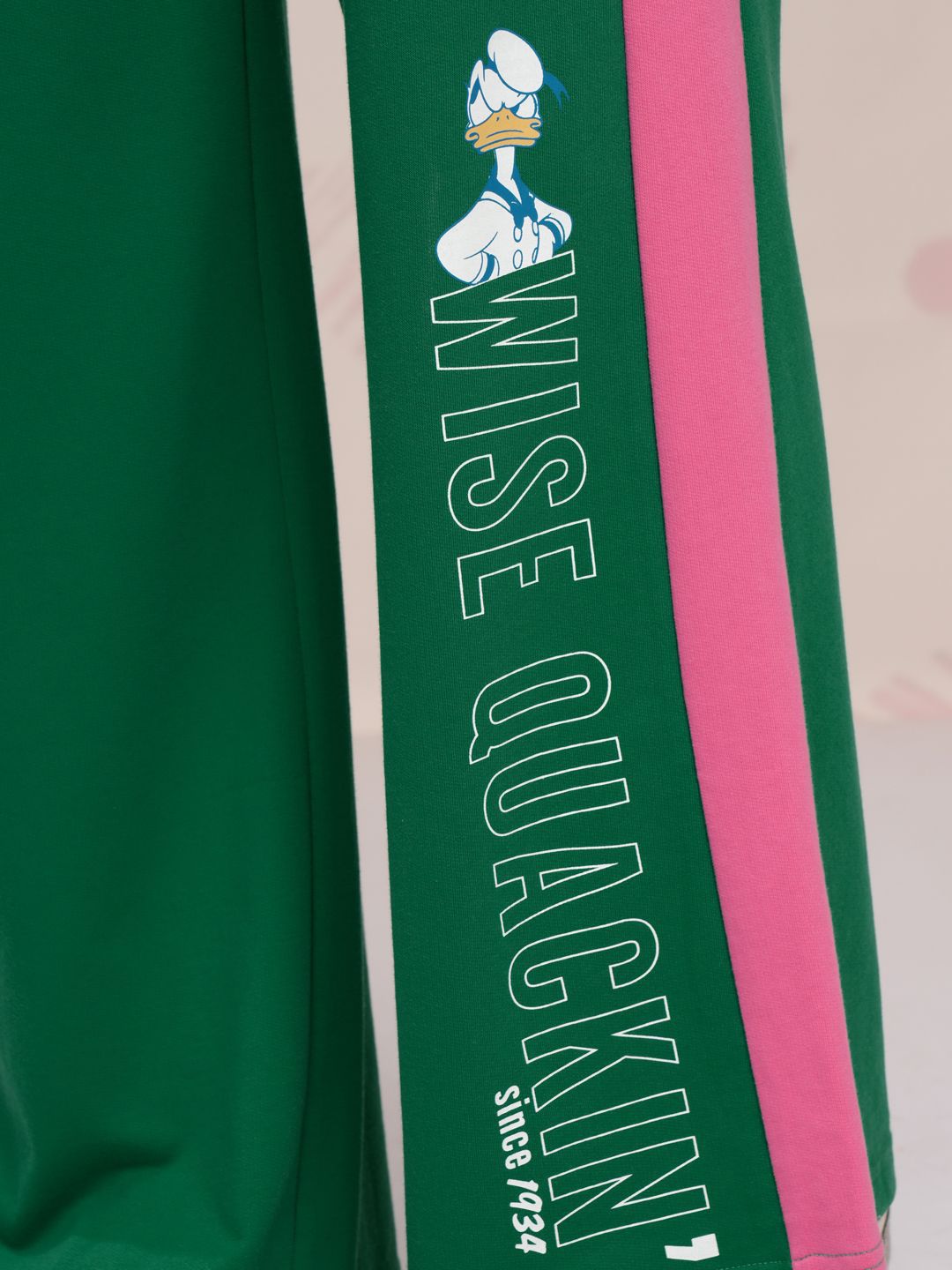 Tokyo Talkies Women Typography Printed Flared High Rise Trousers