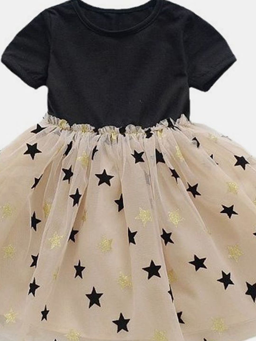 YK Print Fit & Flare Dress