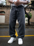 Powerlook Men Mid-Rise Relaxed Fit Heavy Fade Jeans