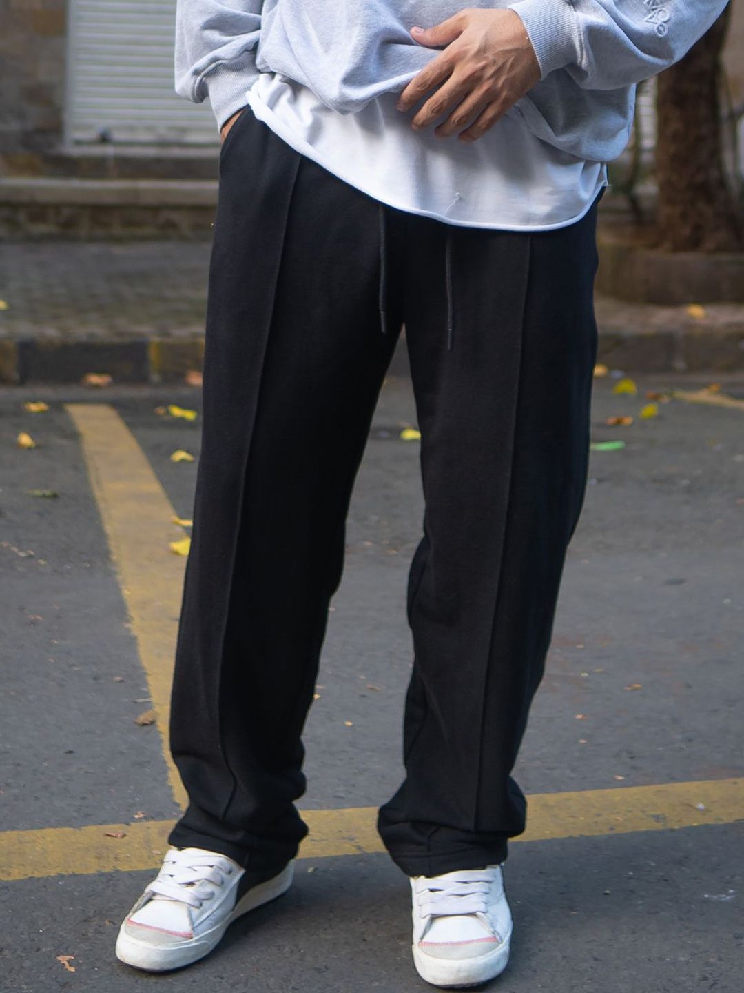 Powerlook Men Relaxed Baggy Fit Track Pants