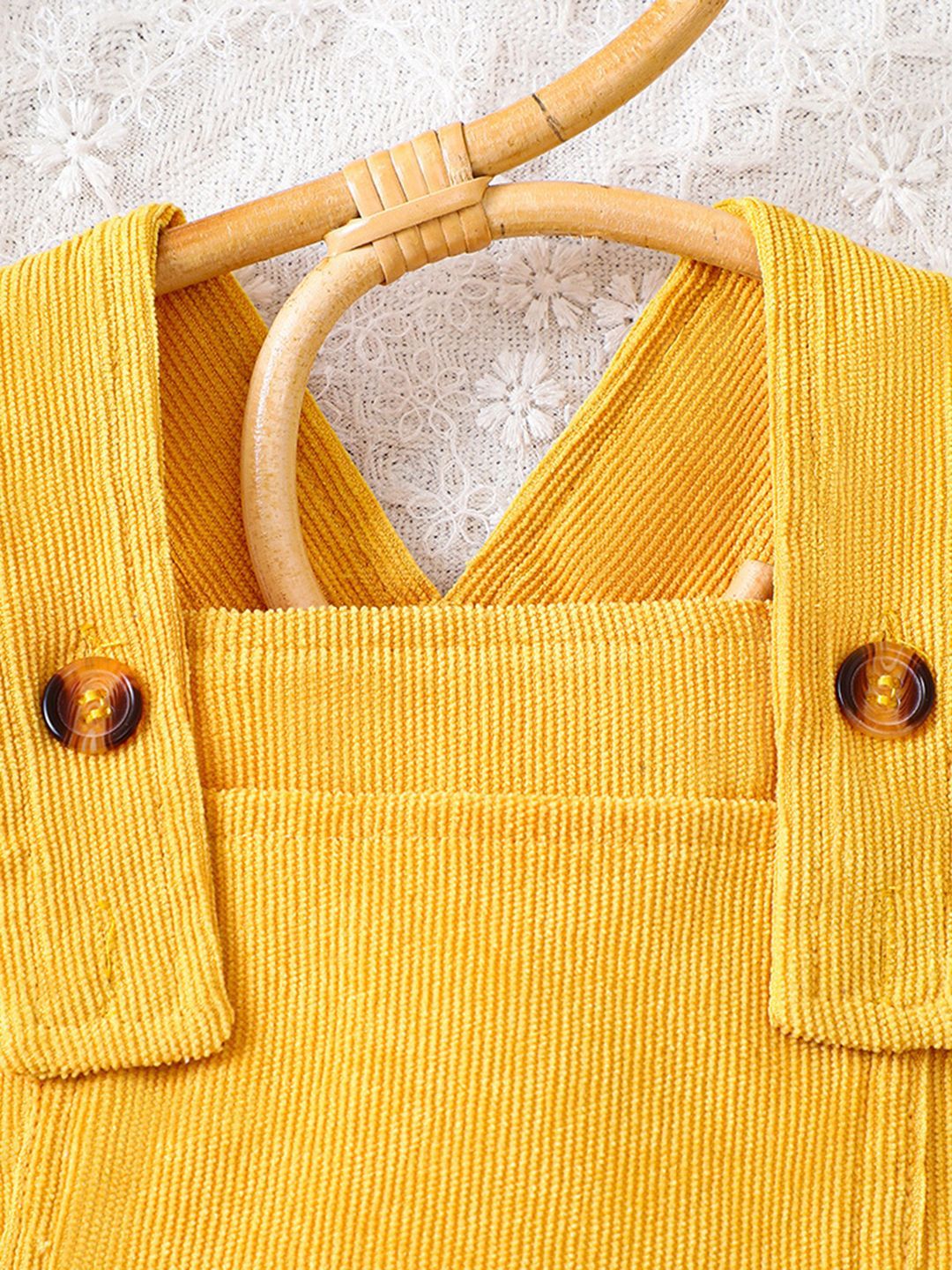 YK Girls Shoulder Straps A-Line Dress