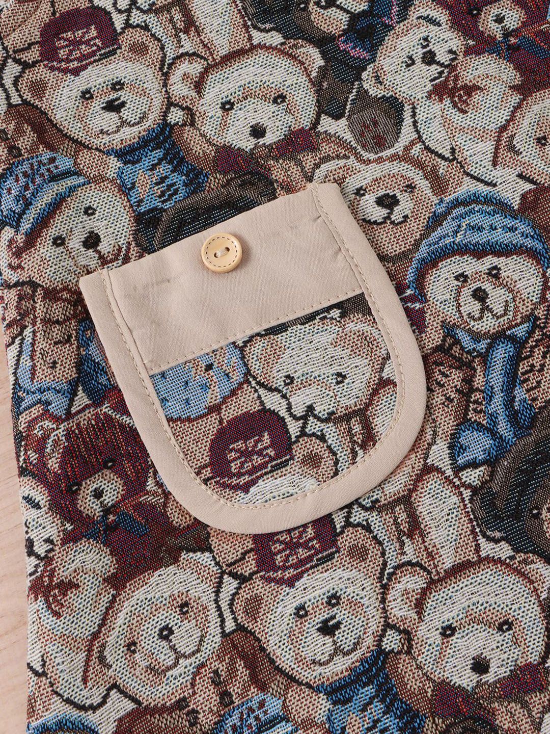 YK Floral Girls Printed Knee Length A-Line Dress