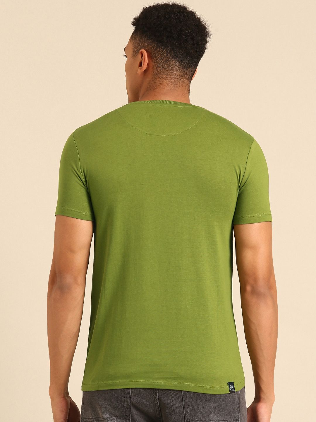 Being Human Typography Printed Pure Cotton T-shirt