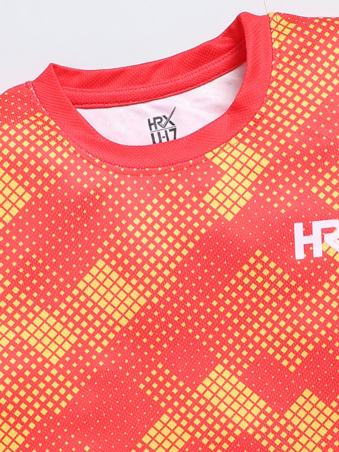 HRX by Hrithik Roshan Boys Geometric Printed T-shirt