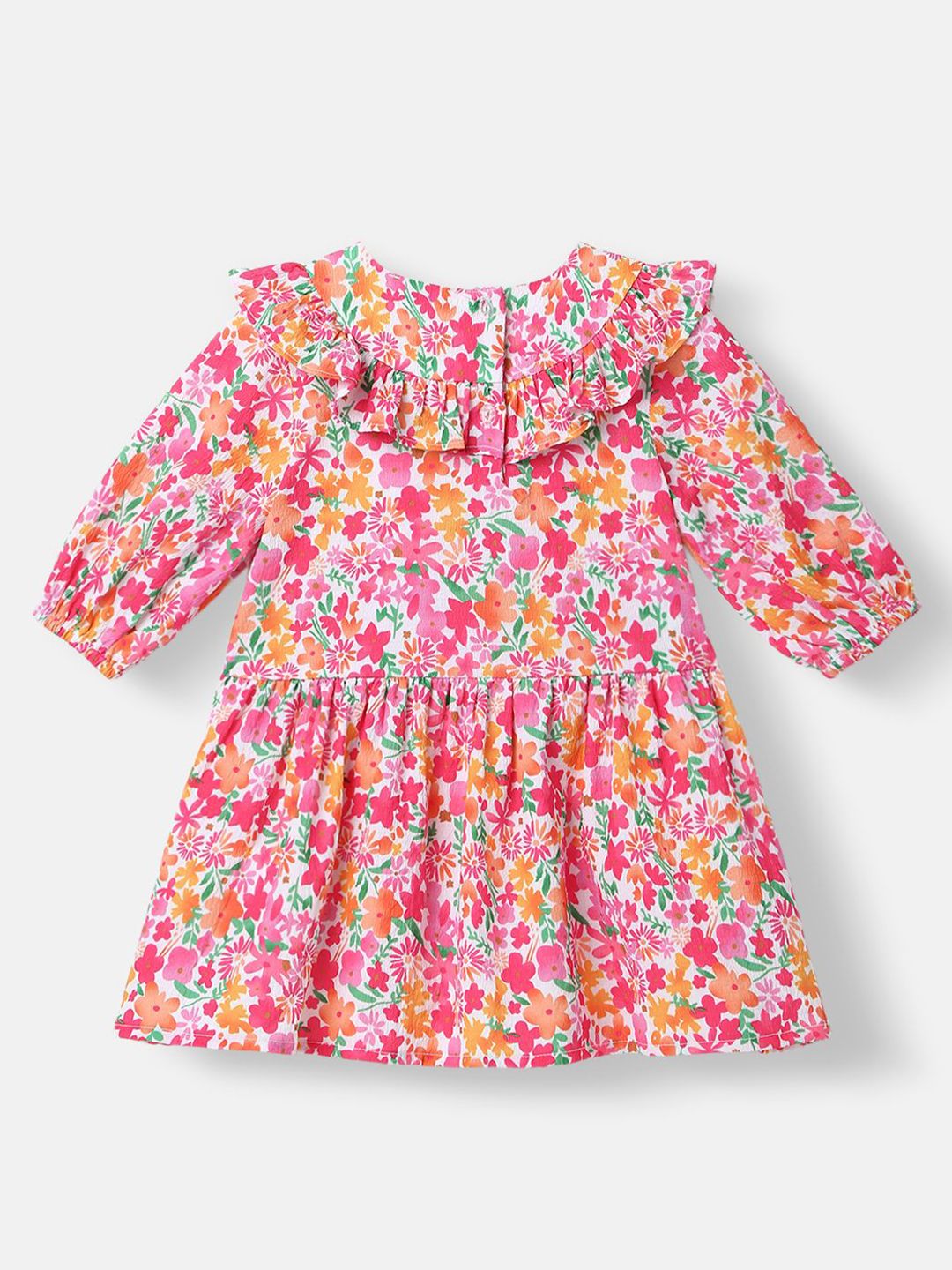 Nauti Nati Floral Printed Frock for Girls