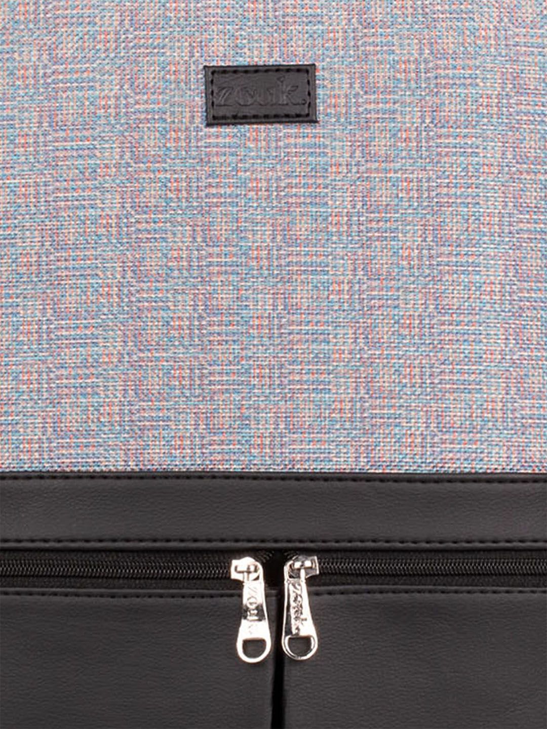 ZOUK Unisex Padded Backpack with Compression Straps