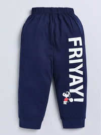 Moms Love Boys Graphic Printed Full Sleeves Tshirt With Joggers