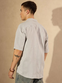 DENNISON Men Smart Oversized Casual Shirt