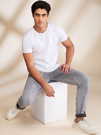 Being Human Men Solid Mid-Rise Slim Fit Jeans