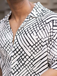 Powerlook Men Tartan Checks Opaque Printed Casual Shirt