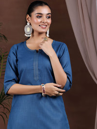 Libas Straight Kurta with Trousers & Dupatta