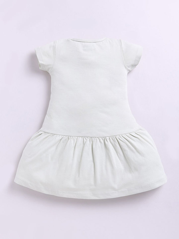 Happy Faces Kids Girls Snoopy Printed Pure Cotton A-Line Dress